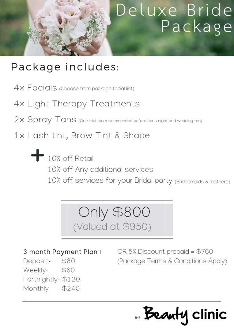 Bridal packages store